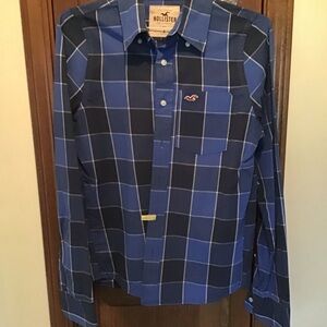 HOLLISTER Dress/Casual, Collared, Button Shirt - (S)mall